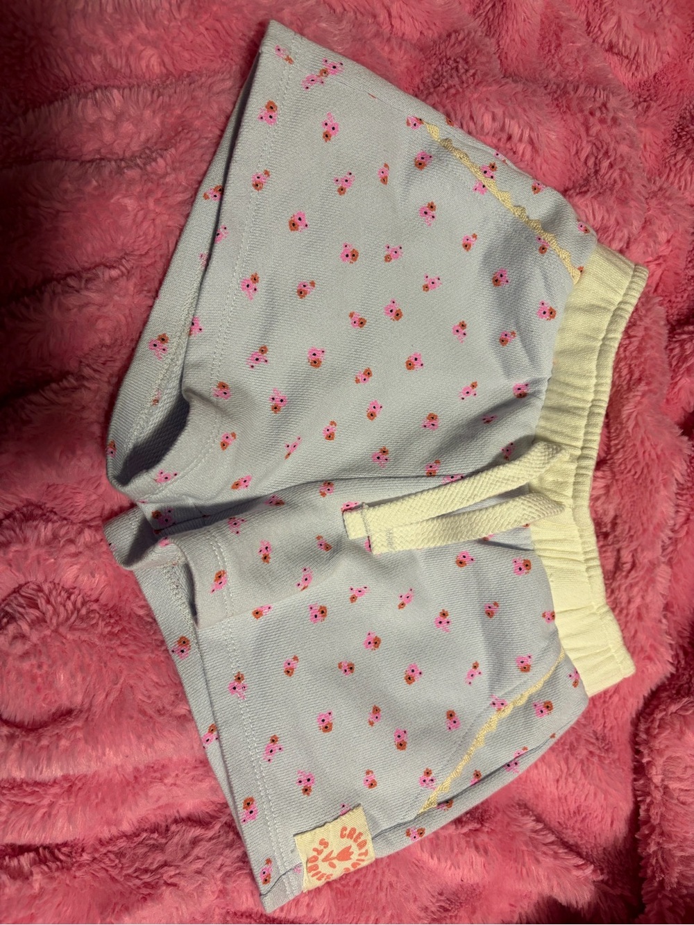 Zara toddler girl lounge shorts